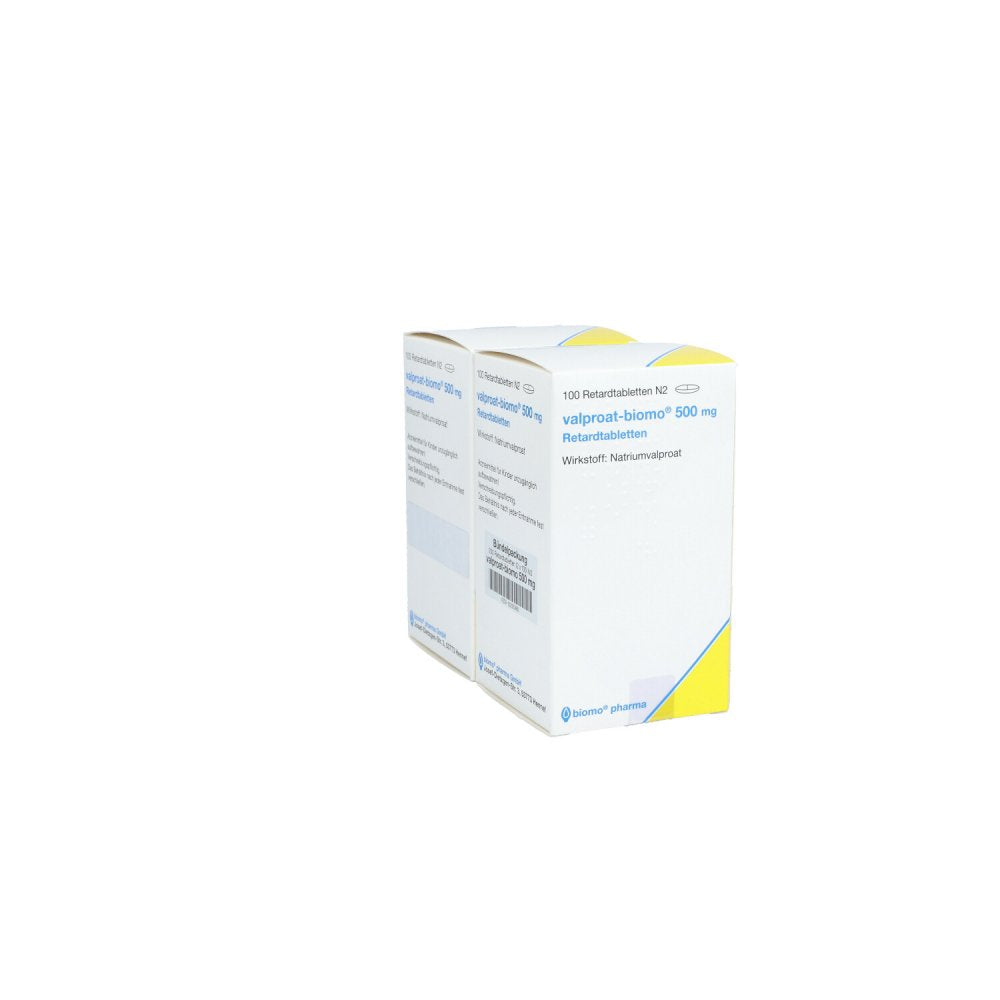 Das Produktfoto zeigt Valproat G.L. Pharma 500 Mg Retardtabletten (200 stk) PZN 13235360