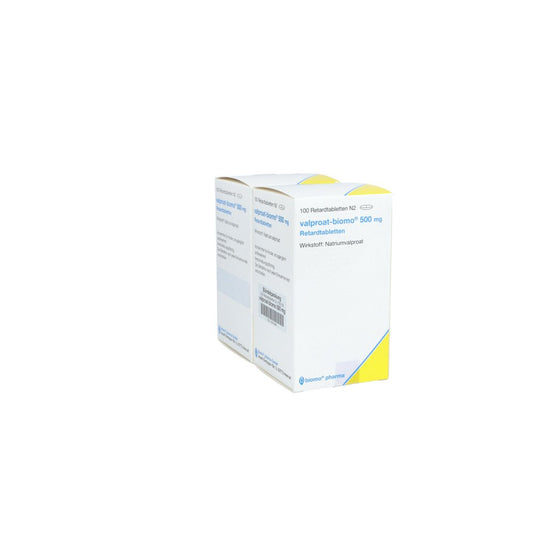 Das Produktfoto zeigt Valproat G.L. Pharma 500 Mg Retardtabletten (200 stk) PZN 13235360