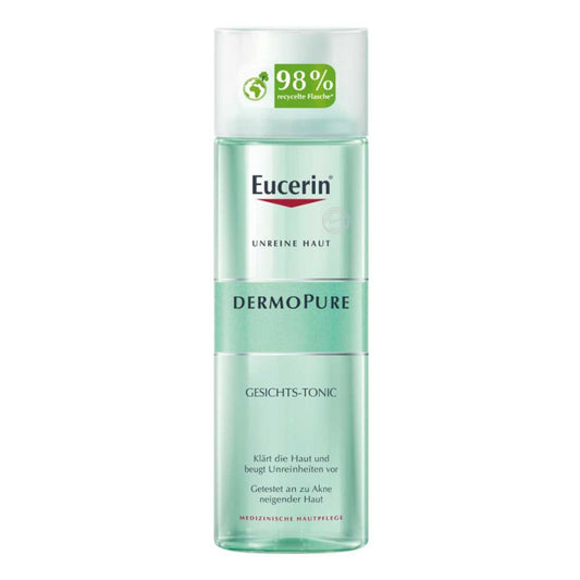 Das Produktfoto zeigt Eucerin Dermopure Gesichts-Tonic (200 ml) PZN 13235756