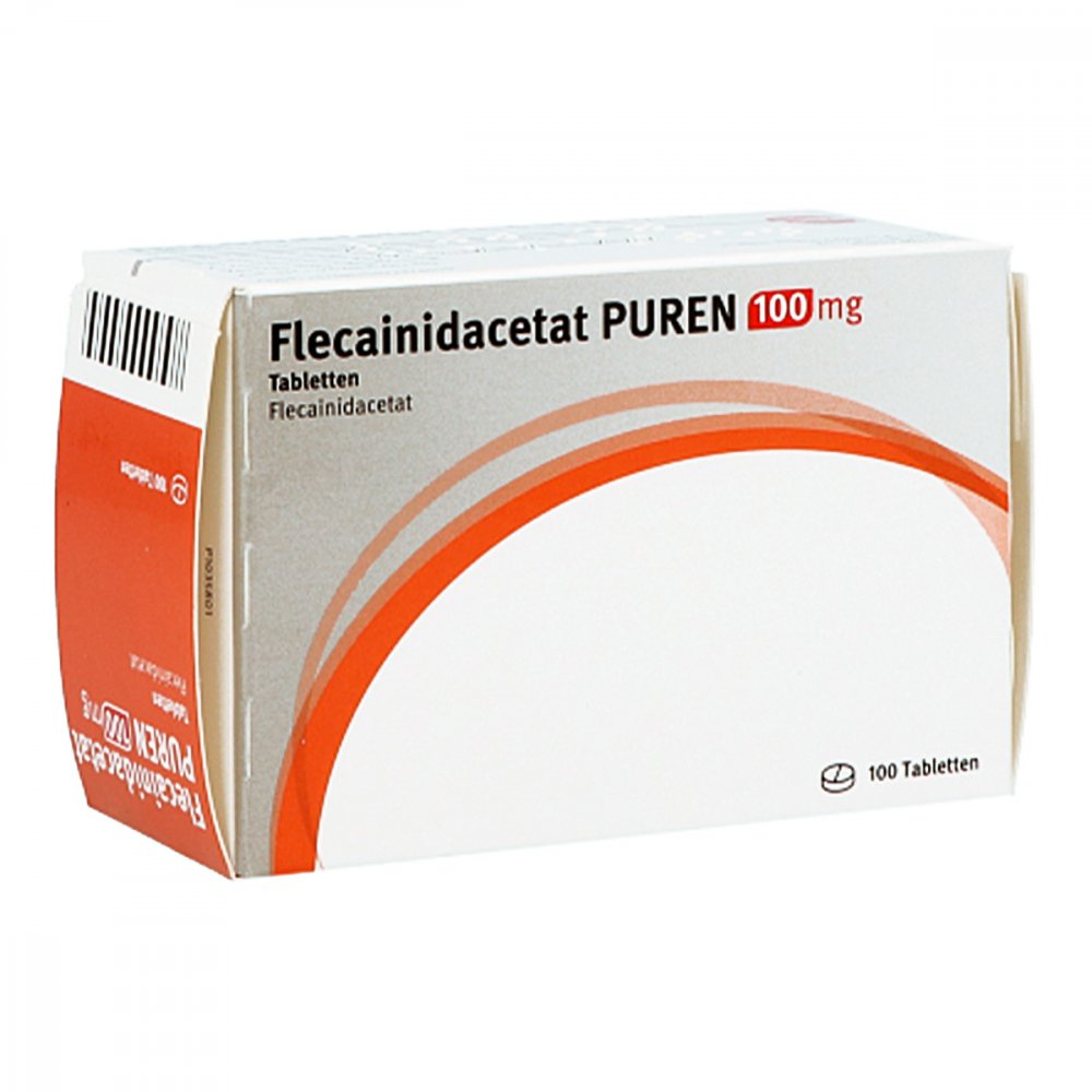 Flecainidacetat Puren 100 Mg Tabletten (100 stk)