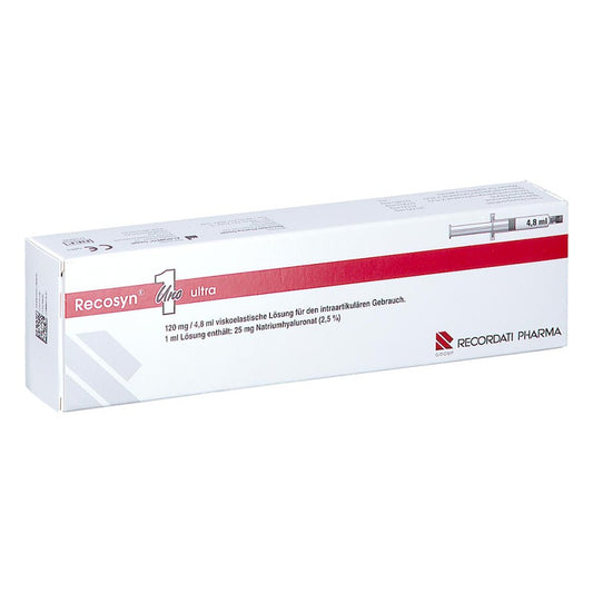 Das Produktfoto zeigt Recosyn Uno Ultra Fertigspritzen (1 stk) PZN 13358298