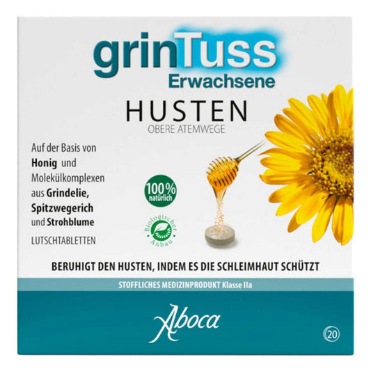 Das Produktfoto zeigt Grintuss Erwachsene Mit Poliresin Tabletten (30 g) PZN 13365625