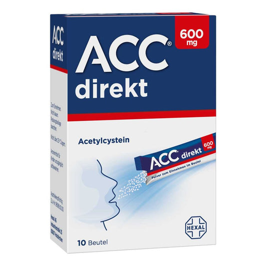Acc Direkt 600 Mg Pulver Zum Einnehmen Im Beutel (10 stk)