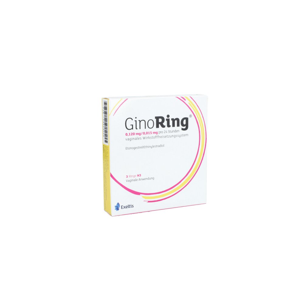 Ginoring 0,120 Mg/0,015 Mg Pro 24h Vaginales Wfs (3 stk)