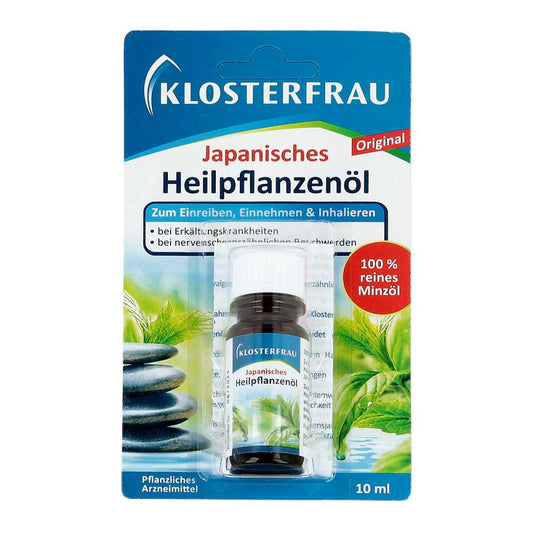 Das Produktfoto zeigt Klosterfrau Japanisches Heilpflanzenöl (10 ml) PZN 13505612