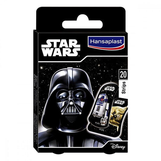 Das Produktfoto zeigt Hansaplast Kids Pflasterstrips Star Wars (20 stk) PZN 13566849