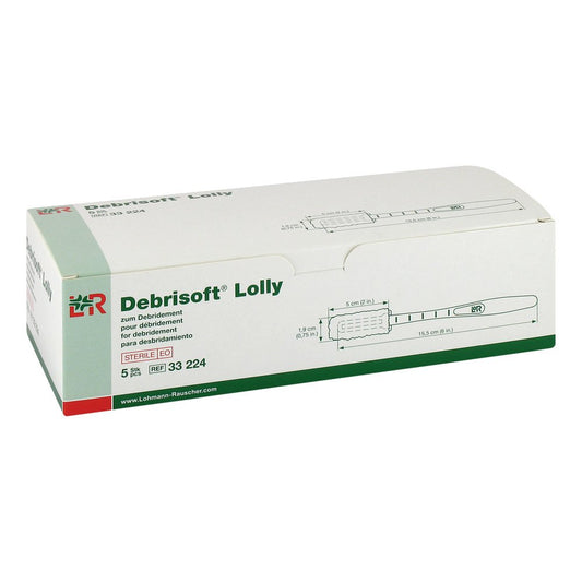 Das Produktfoto zeigt Debrisoft Lolly (5 stk) PZN 13569569