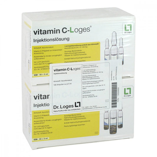 Vitamin C-Loges Injektionslösung (100X5 ml)