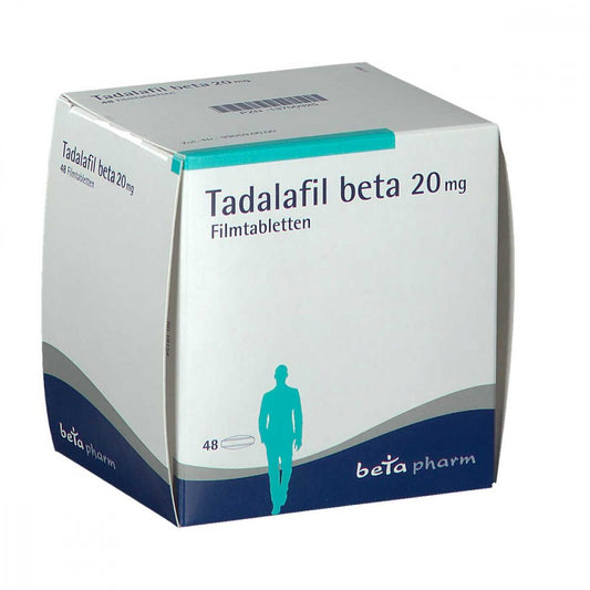 Tadalafil Beta 20 Mg Filmtabletten (48 stk)