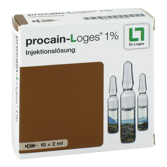 Procain-Loges 1% Injektionslösung Ampullen (10X2 ml)
