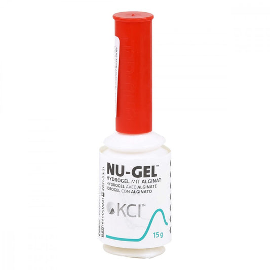 Das Produktfoto zeigt Nu-Gel Hydrogel Mng415 (3X15 g) PZN 13719247
