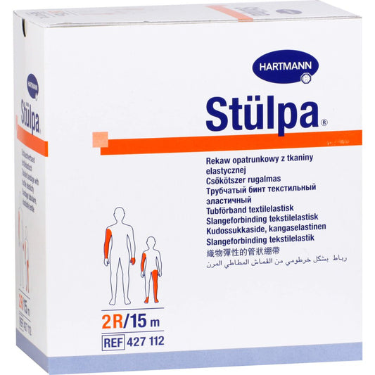Das Produktfoto zeigt Stülpa Rolle 2r 6 Cmx15 M Arm/Kdr.Fuß/Kdr.Bein (1 stk) PZN 13745718