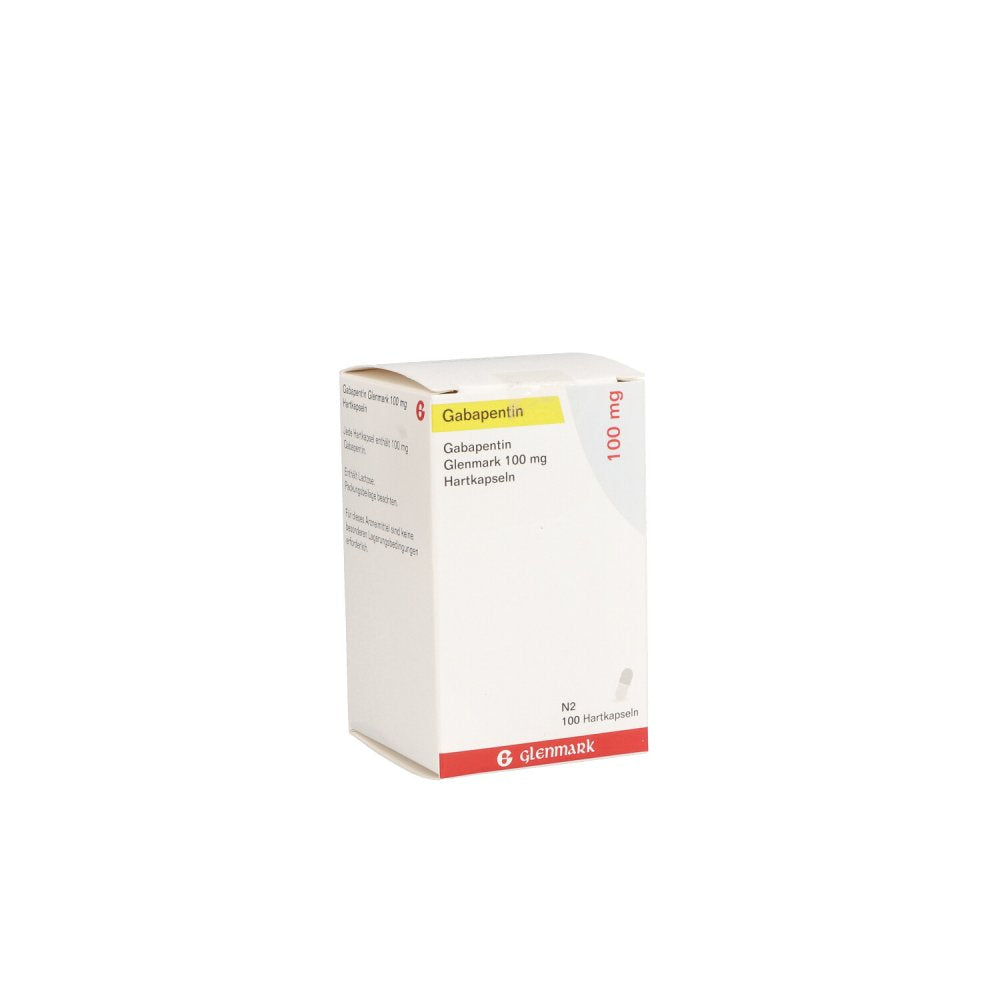 Gabapentin Glenmark 100 Mg Hartkapseln (100 stk)