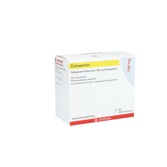 Gabapentin Glenmark 100 Mg Hartkapseln (200 stk)