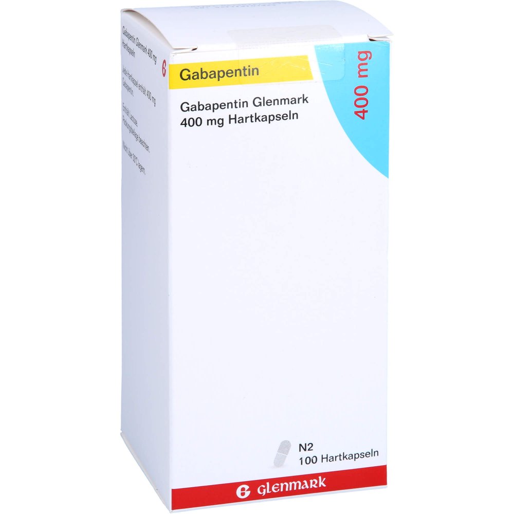 Gabapentin Glenmark 400 Mg Hartkapseln (100 stk)