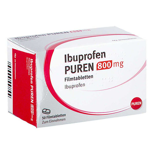 Ibuprofen Puren 800 Mg Filmtabletten (50 stk)