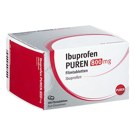 Ibuprofen Puren 800 Mg Filmtabletten (100 stk)