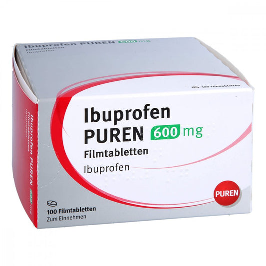 Ibuprofen Puren 600 Mg Filmtabletten (100 stk)