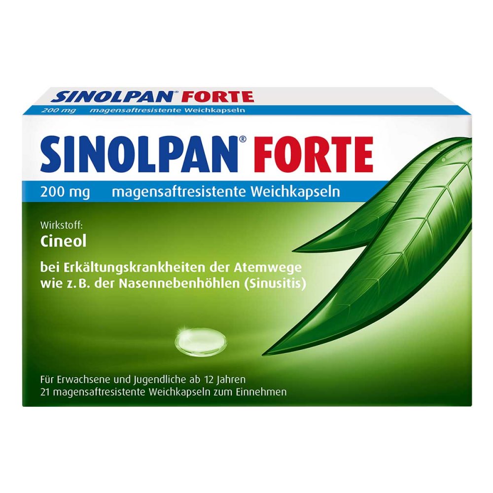 Sinolpan Forte 200 Mg Magensaftres.Weichkapseln (21 stk)