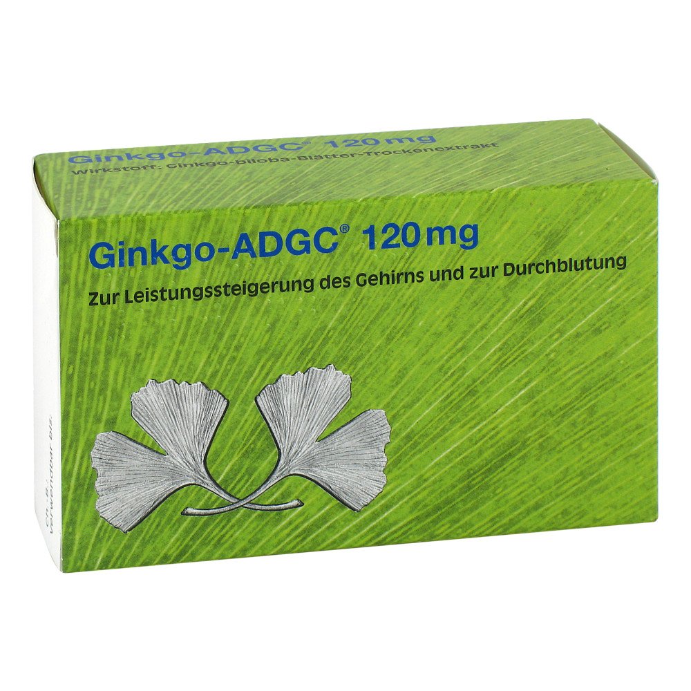 Ginkgo Adgc 120 Mg Filmtabletten (60 stk)