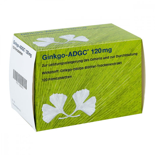 Ginkgo Adgc 120 Mg Filmtabletten (120 stk)