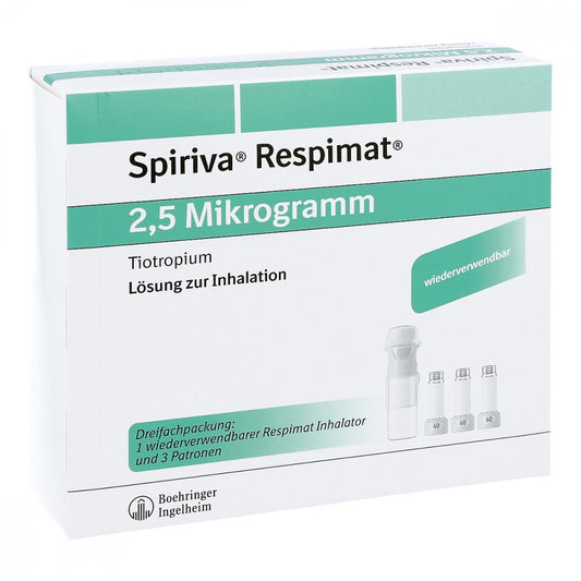 Spiriva Respimat 2,5 Μg Lsg.Z.Inh.Wiederverwendbar (3X4.0 ml)