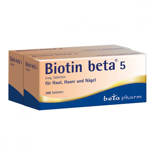 Biotin Beta 5 Tabletten (200 stk)