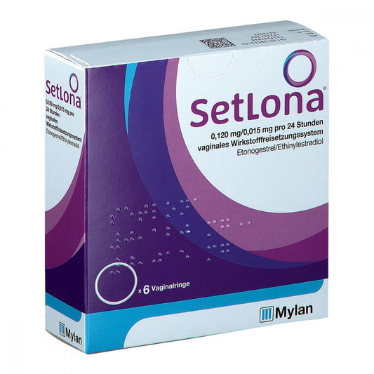 Setlona 0,120mg/0,015mg Pro 24h Vag.Wst.-Frs.Sys. (6 stk)