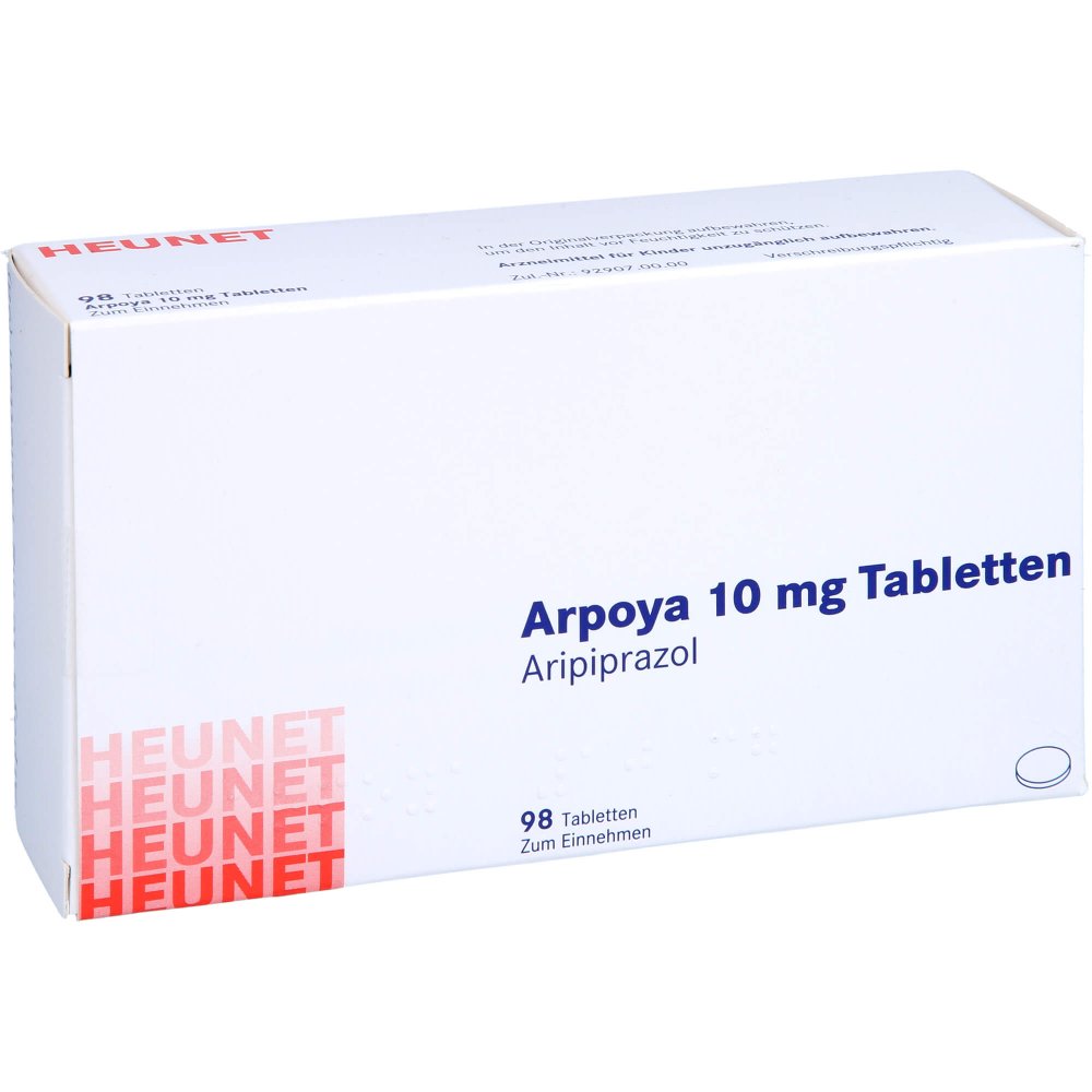 Arpoya 10 Mg Tabletten Heunet (98 stk)