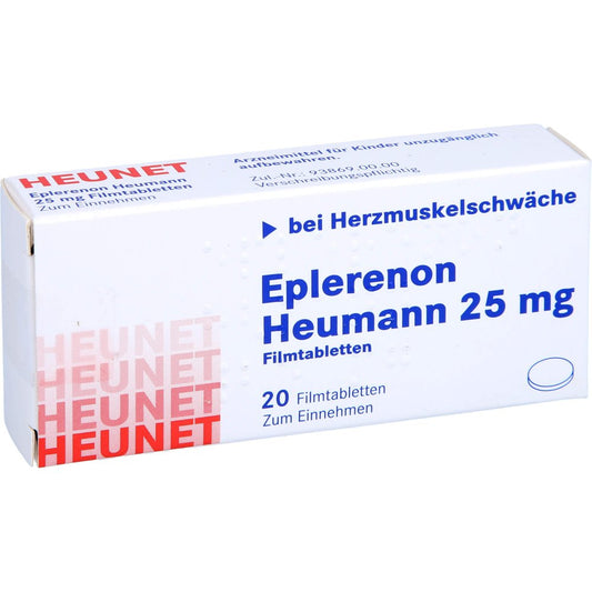 Eplerenon Heumann 25 Mg Filmtabletten Heunet (20 stk)