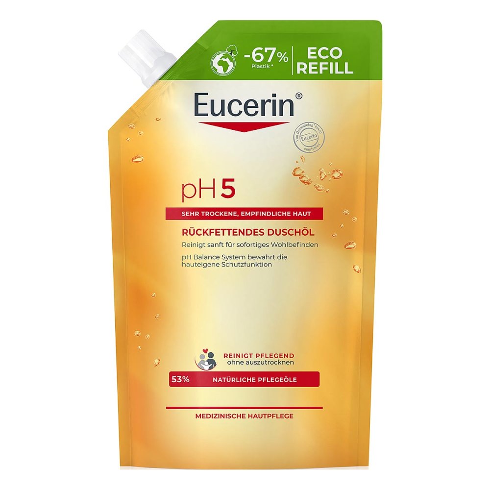 Eucerin Ph5 Duschöl Empfindliche Haut Nachfüll (400 ml)