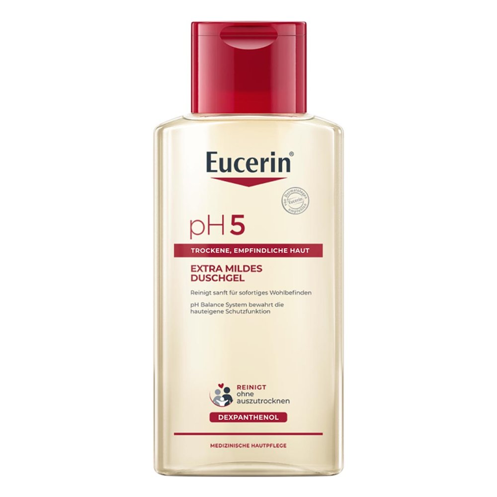 Das Produktfoto zeigt Eucerin Ph5 Duschgel Empfindliche Haut (200 ml) PZN 13889245