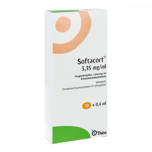 Softacort 3,35 Mg/Ml Augentropfen Einzeldosisbeh. (30X0.4 ml)