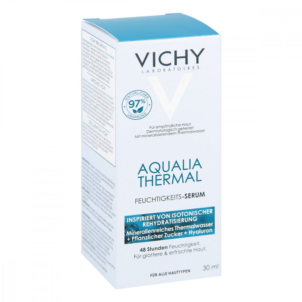 Das Produktfoto zeigt Vichy Aqualia Thermal Leichte Serum/R (30 ml) PZN 13910011