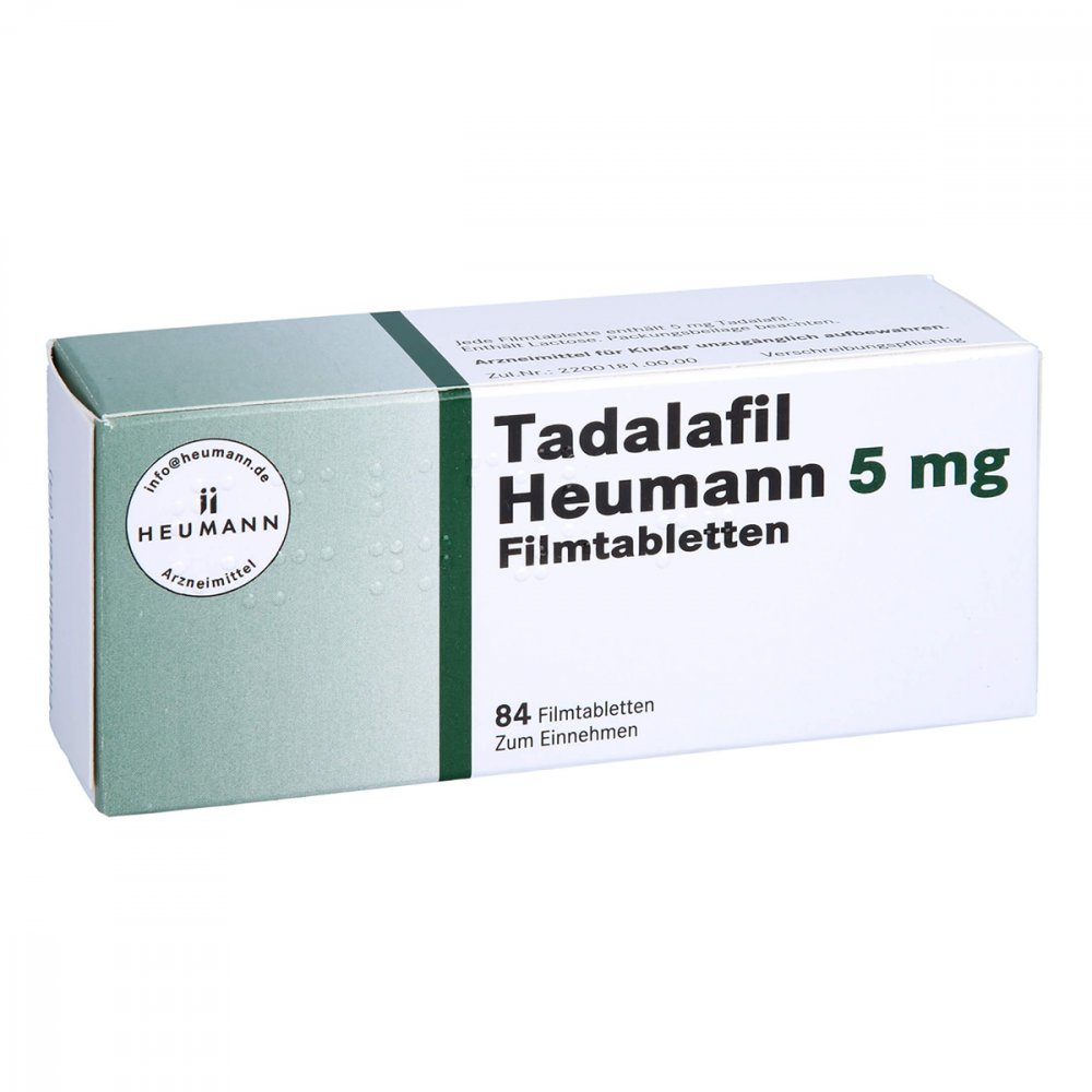 Tadalafil Heumann 5 Mg Filmtabletten (84 stk)