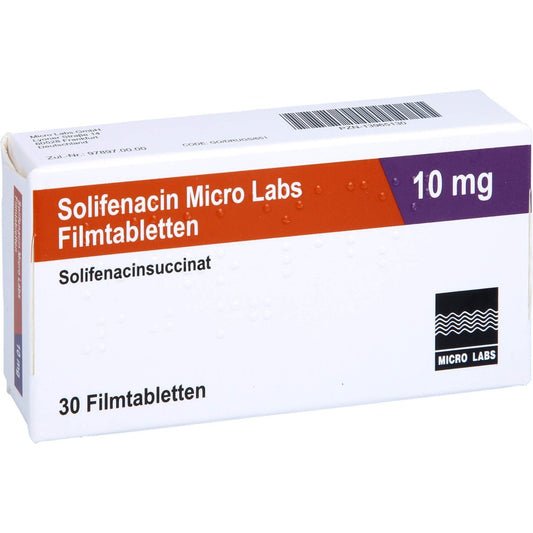 Solifenacin Micro Labs 10 Mg Filmtabletten (30 stk)
