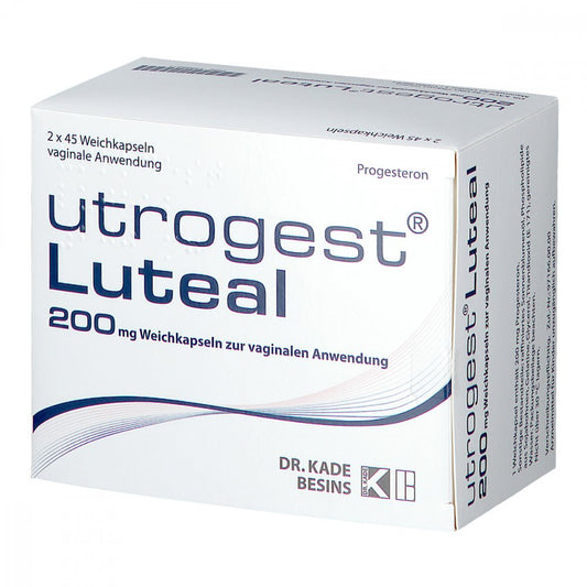 Utrogest Luteal 200 Mg Weichkaps.Z.Vaginal.Anwend. (90 stk)