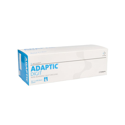 Das Produktfoto zeigt Adaptic Digit Fingerverband 2,8 Cm Large (10 stk) PZN 13984050