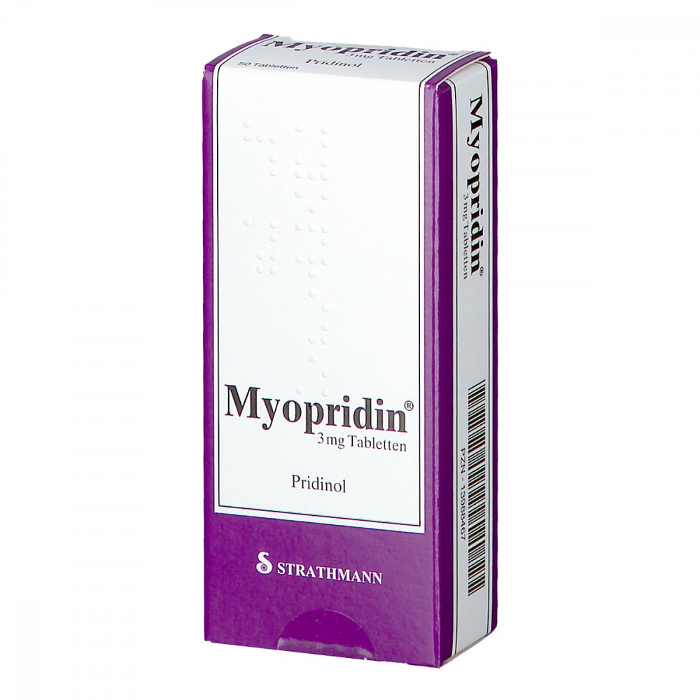 Myopridin 3 Mg Tabletten (50 stk)
