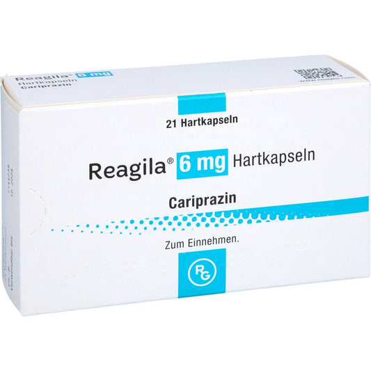 Das Produktfoto zeigt Reagila 6 Mg Hartkapseln (21 stk) PZN 14016625