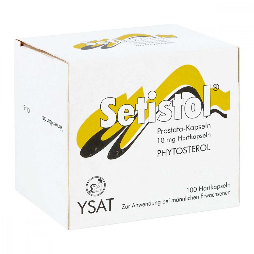 Das Produktfoto zeigt Setistol Prostata-Kapseln (100 stk) PZN 14018021
