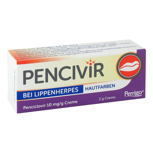 Pencivir Bei Lippenherpes Creme Hautfarben 1% (2 g)