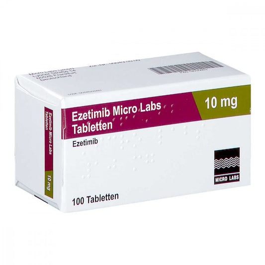 Ezetimib Micro Labs 10 Mg Tabletten (100 stk)