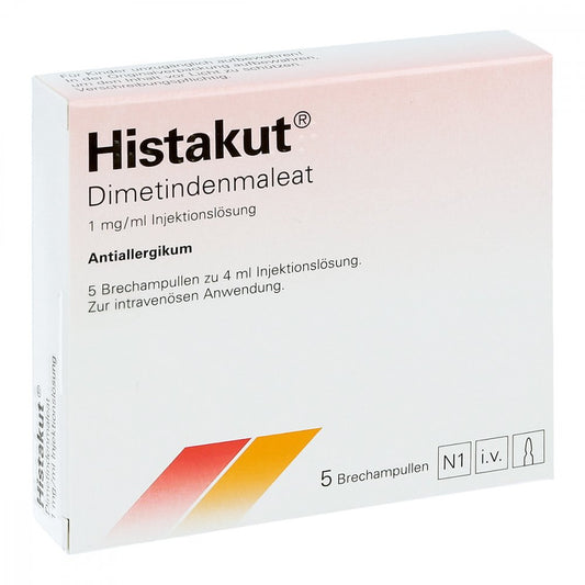 Histakut Dimetindenmaleat 1 Mg/Ml Injektionslsg. (5 stk)