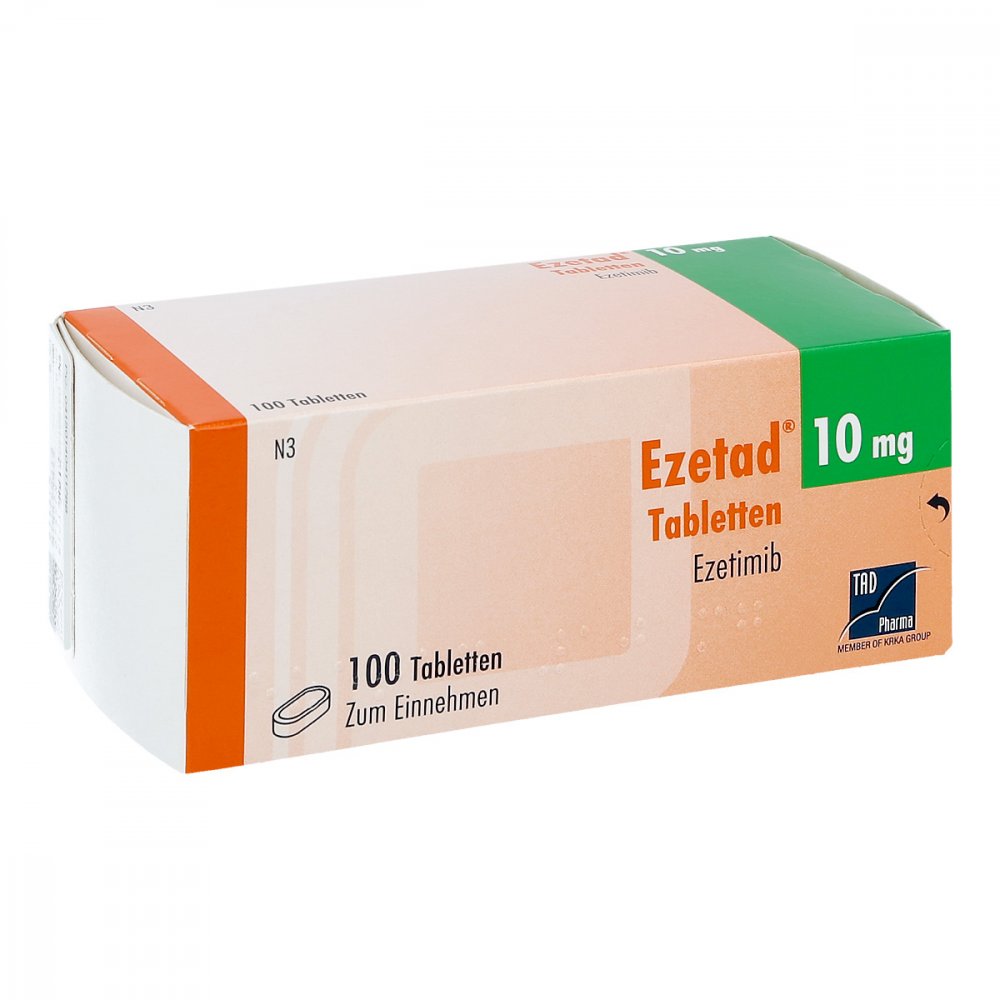 Ezetad 10 Mg Tabletten (100 stk)