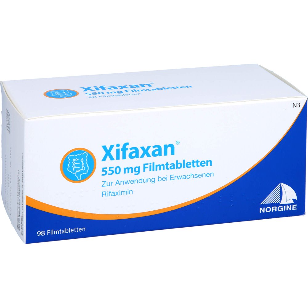 Xifaxan 550 Mg Filmtabletten (98 stk)