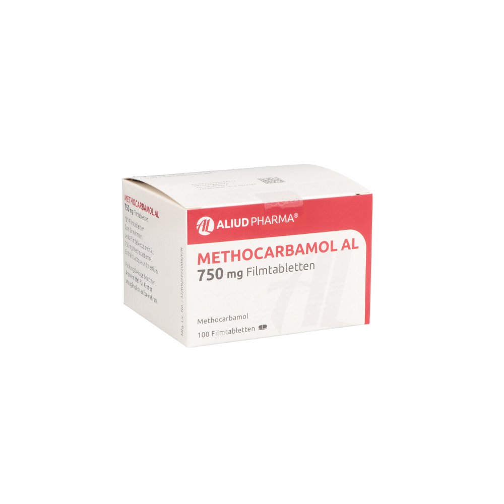 Methocarbamol Al 750 Mg Filmtabletten (100 stk)