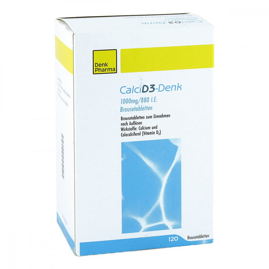 Calci D3-Denk 1.000 Mg/880 I.E. Brausetabletten (120 stk)