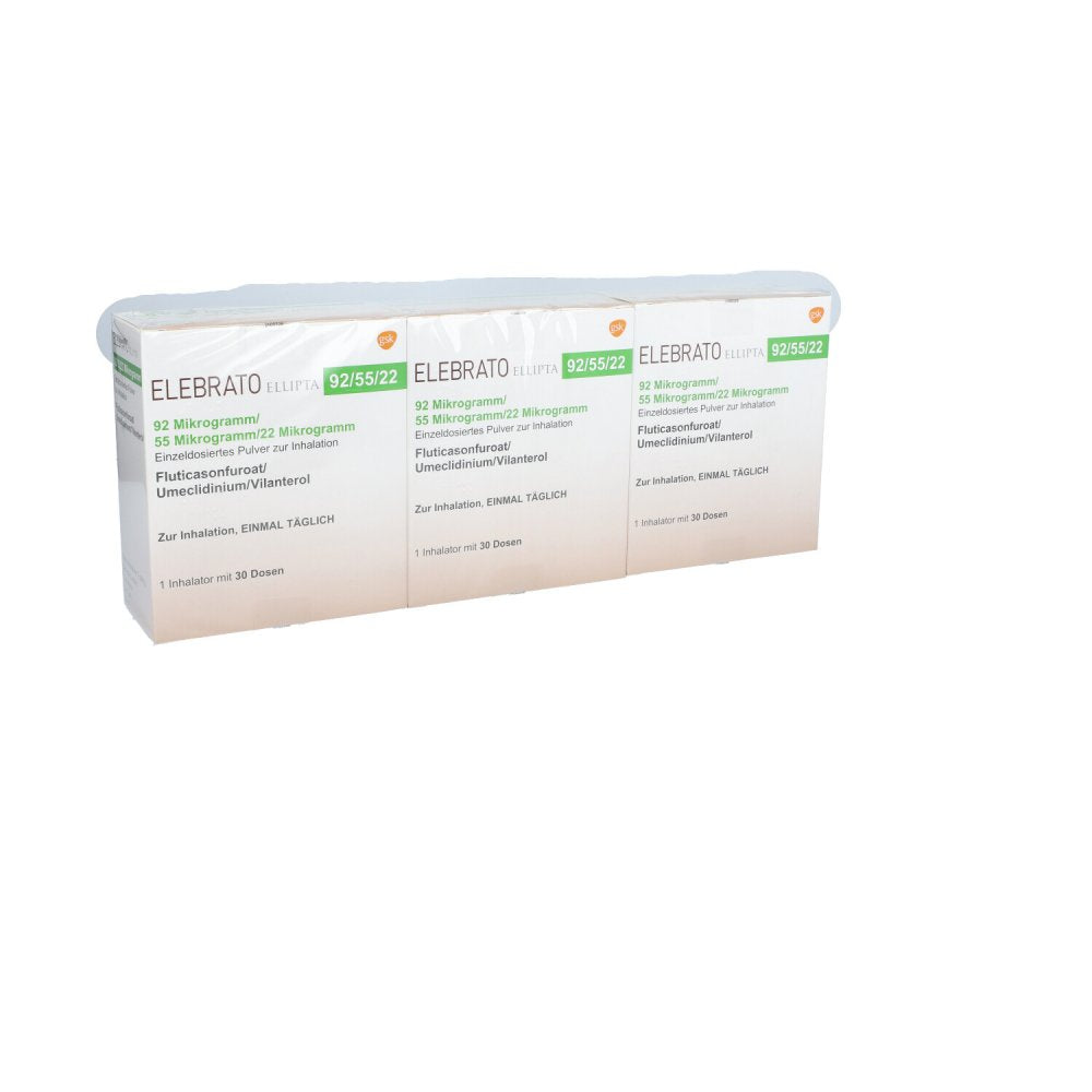 Elebrato Ellipta 92 Μg/55 Μg/22 Μg Ed.P.Z.Inh.30ed (3 stk)