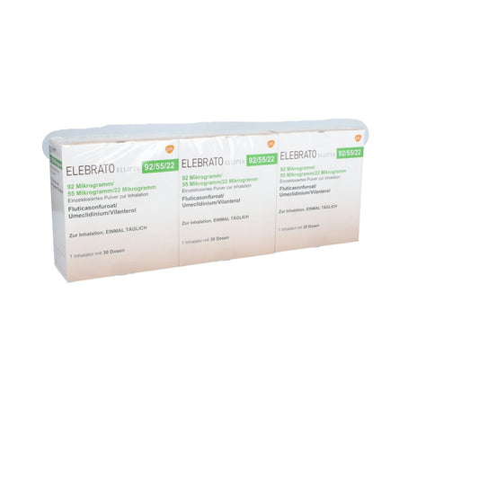 Elebrato Ellipta 92 Μg/55 Μg/22 Μg Ed.P.Z.Inh.30ed (3 stk)